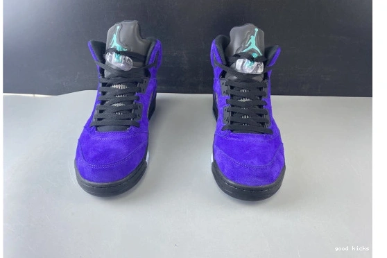 Alternate 136027-500 Air Jordan Grape Retro 5 136027-500 0328